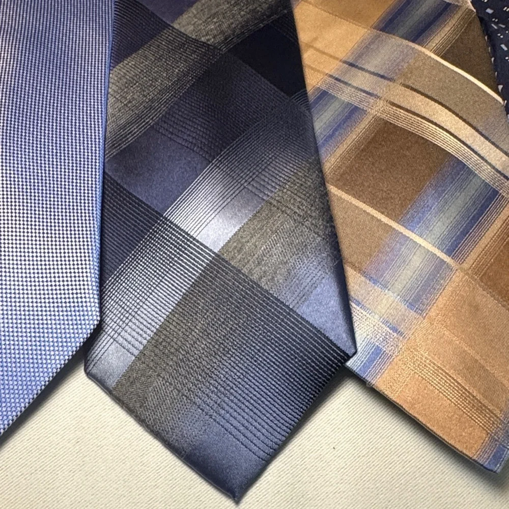 Michael Kors & more Men's Tie Collection - Blue and Tan Hues